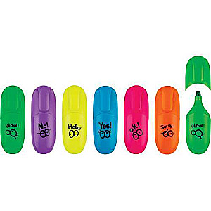 Marķieris-teksta izcēlājs FOROFIS NEON MINI ar slīpu galu miks 1-5mm