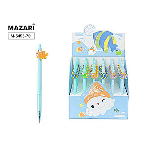 Automātiskā gēla pildspalva OCEAN, ZILA