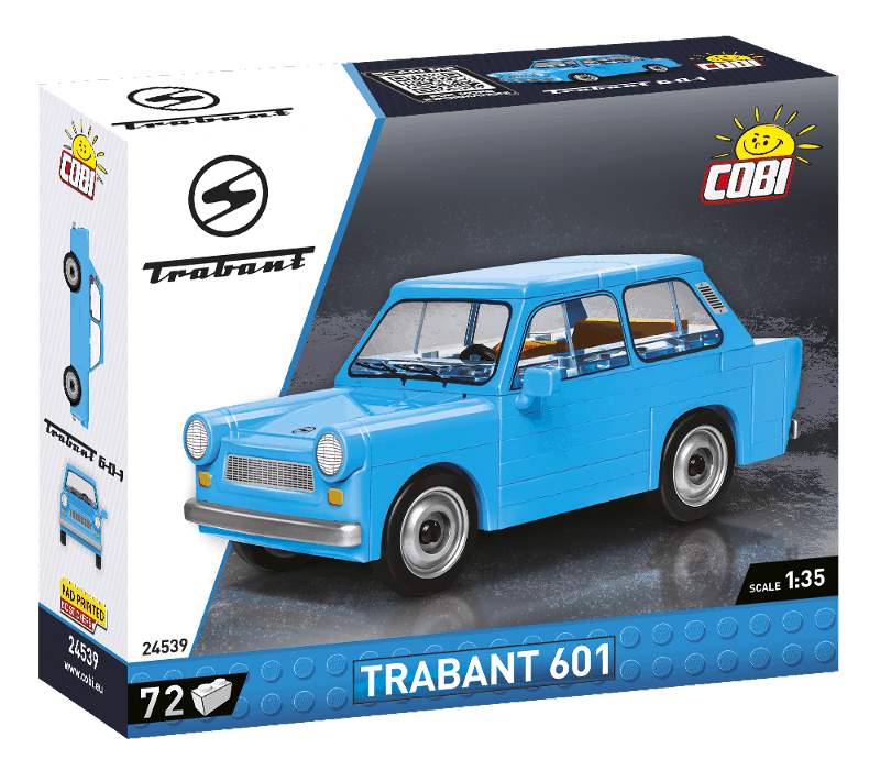 Конструктор - COBI Trabant 601, 72 деталей