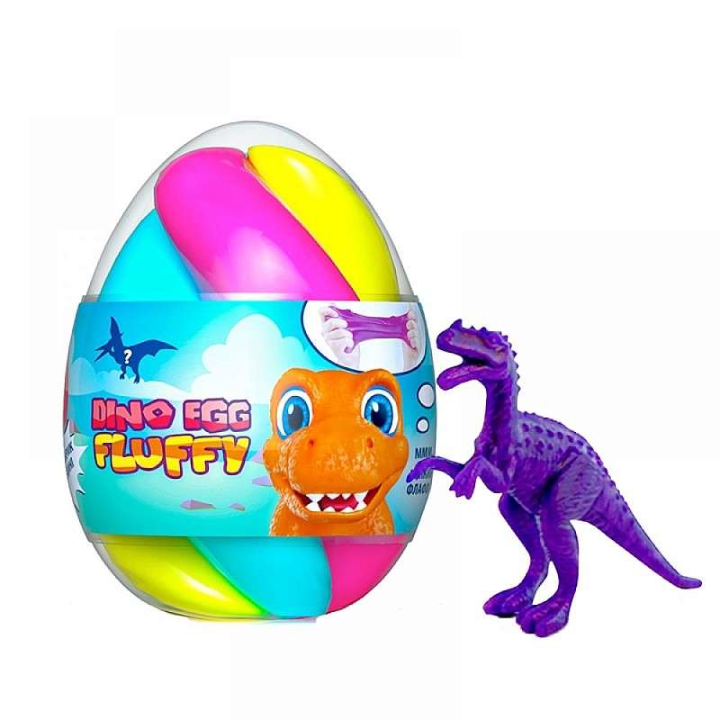 Игрушка-антистресс Слайм Динозавр в яйце ассорти