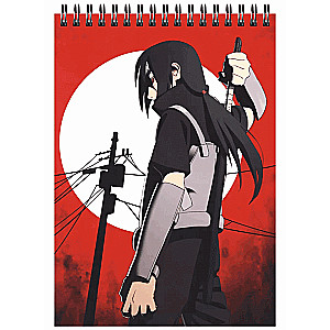 Zīmēšanas skiču grāmata A5 Naruto - Itachi Uchiha