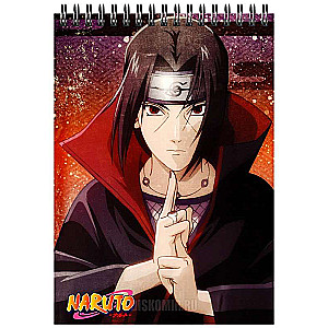 Zīmēšanas skiču grāmata A5 Naruto Shippuuden Itachi Uchiha