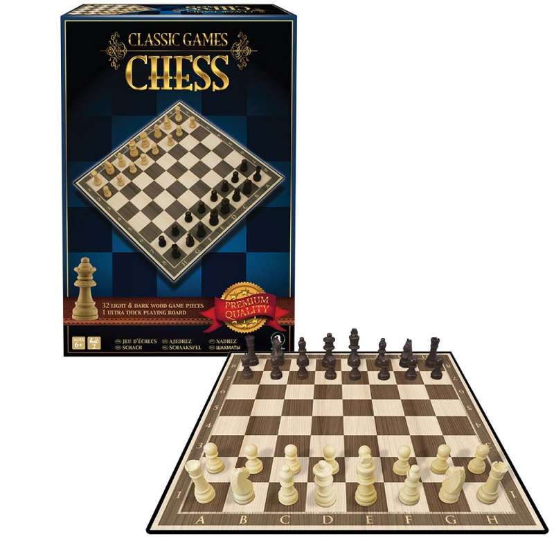 Galda spēle - Koka šaha komplekts