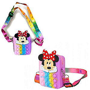 Rotaļlietu somiņa Pop it Minnie Mouse