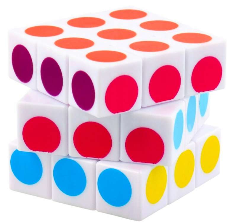 Кубик Рубика мини, 3,5 см.