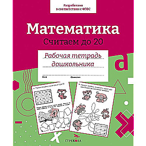 R/t pirmsskolnieka. Matemātika. Skaitām līdz 20.