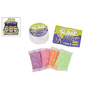 Želejveida masa SLIME 4 krāsas. Izveido savu paša slimi, neona