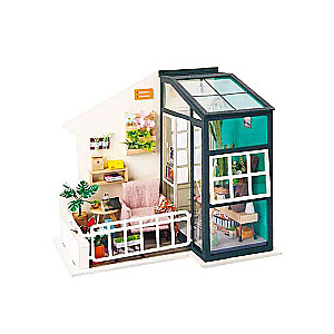 3D salokāms miniatūrs ROBOTIME Balkons