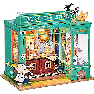 3D saliekamā miniātūra ROBOTIME Alice Tea Store