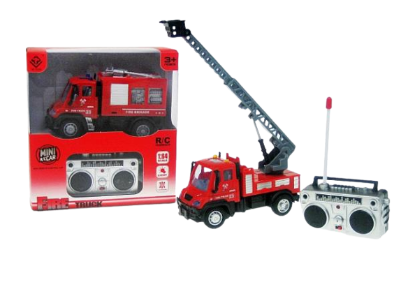Rotaļlieta automašīna radiovadāma - Fire Truck 1:64