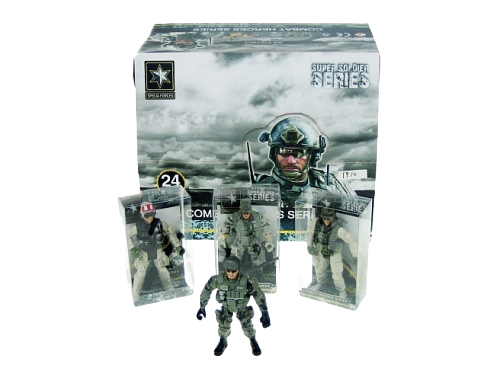 Karavīru figūriņa - Combat Heroes Series, 10cm