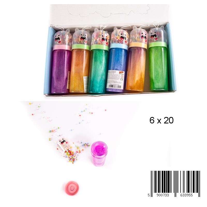 Želejveida masa SLIME Lācis, burkā 20cm