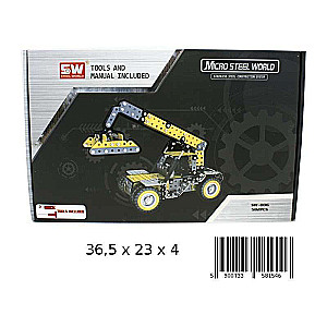 Metāla konstruktors 582 detaļas.SW Steel World