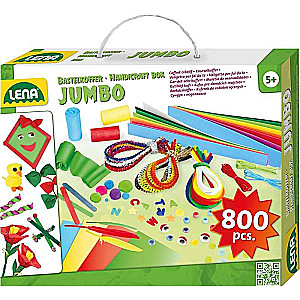 Radošais komplekts LENA Jumbo, 800 elementi