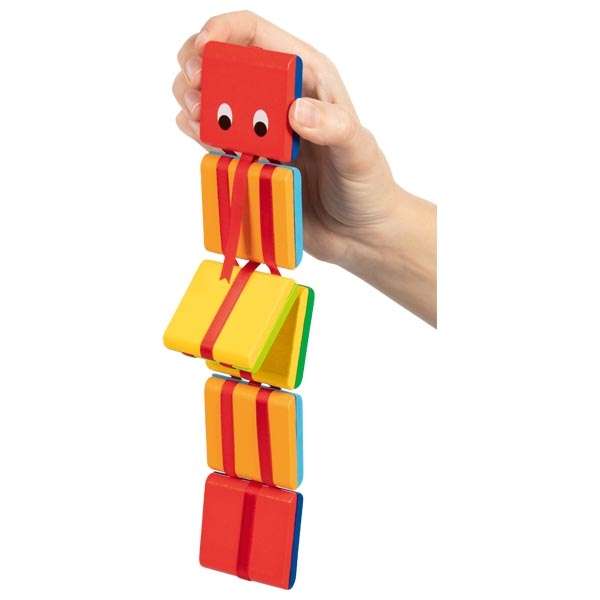 Koka rotaļlieta GOKI  - maģiskā klaburčūska, 32cm