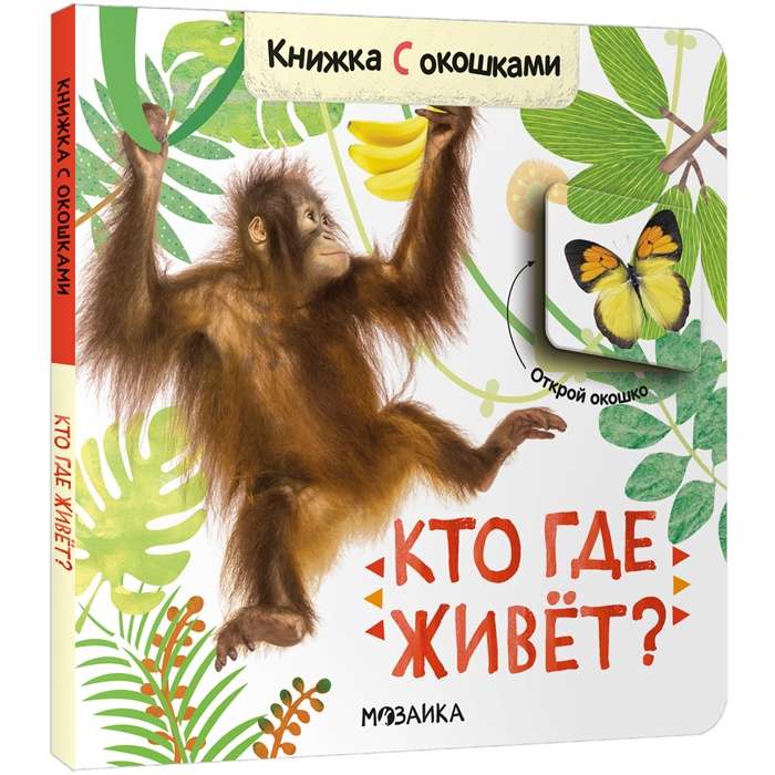 Kurš kur dzīvo? Grāmata ar logiem