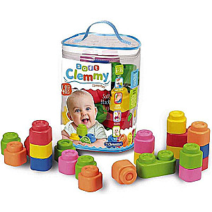 Konstruētājs mīkstais CLEMENTONI Soft Clemmy