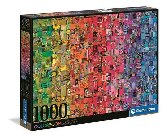 Пазл 1000 CLEMENTONI COLOR BOOM COLLECTION