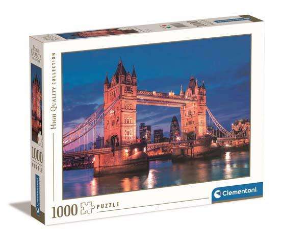 Puzle 1000 CLEMENTONI TOWER BRIDGE AT NIGHT