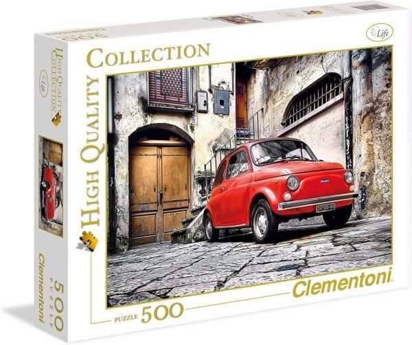 Puzle 500 CLEMENTONI FIAT 500 ITALY