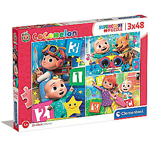 Puzle 3X48 CLEMENTONI COCOMELON
