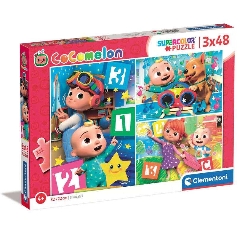 Puzle 3X48 CLEMENTONI COCOMELON