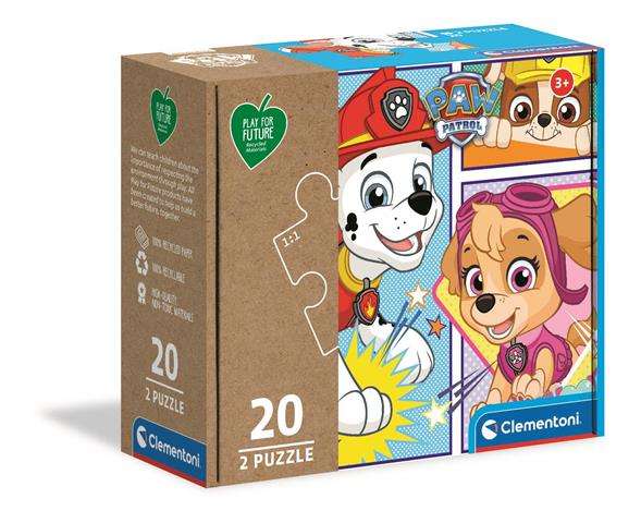 Puzle 2X20 CLEMENTONI PFF PAW PATROL