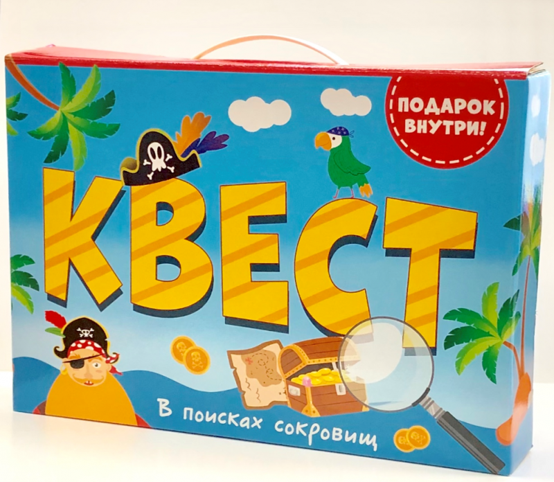 Настольная игра Квест. В поисках сокровищ