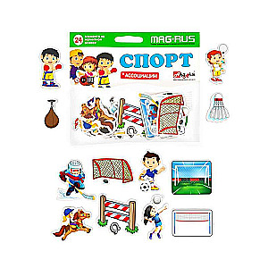Magnētiskais komplekts - Sports. Asociācijas