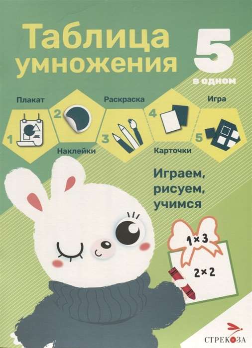 5 vienā. Reizināšanas tabula
