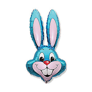 Folijas balons 24 FX - Zaķis zils