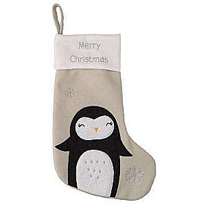 Ziemassvētku zeķe Pingvīns Merry Christmas