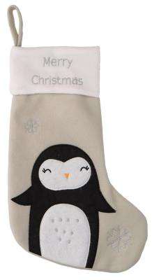 Ziemassvētku zeķe Pingvīns Merry Christmas
