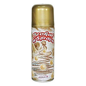 Aerosols dekorēšanai 250ml Christmas Brilliant Spray zelta