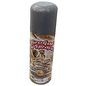 Aerosols dekorēšanai 250ml Christmas Brilliant Spray sudrabs