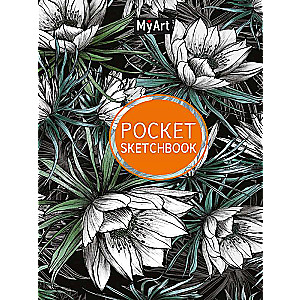 MyArt. Pocket Sketchbook. Naktī dārzs 48 lapas