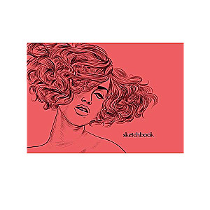 MyArt. Skice grāmata 180 х 120 mm. Meitene