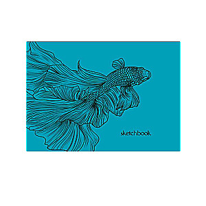 MyArt. Skice grāmata 180 х 120 mm. Zivs