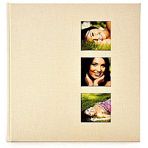 Fotoalbums 30x31cm 60lap. Style beige