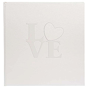 Fotoalbums 30x31cm 60l. Kāzu White Love