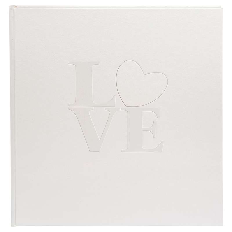 Fotoalbums 30x31cm 60l. Kāzu White Love