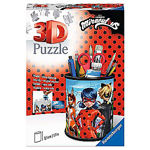 3D puzle Zīmuļu turētājs Miraculous