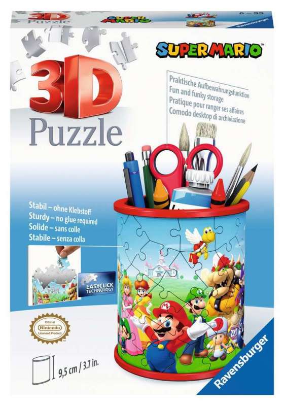 3D пазл Подставка для карандашей Super Mario