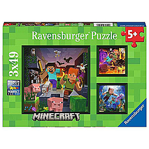 Puzzle Minecraft, 3x49