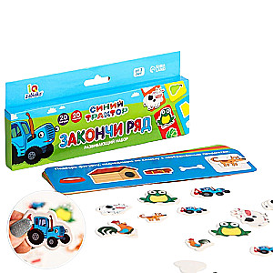 Attīstošais komplekts - Zilais traktors. Pabeidz rindu