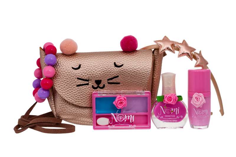 Набор детской косметики Nomi в мини-сумке - портмоне №01 - 6 предметов