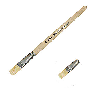 Klājs Šķiedra plakans №16 d-16 mm ; L-21 mm rokturis koks Calligrata