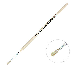 Kozas suku apaļa № 2 d-2 mm ; L-12 mm rokturis koks Calligrata