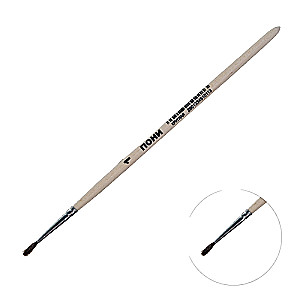 Kūka Poni apaļa № 1 d-1 mm ; L-10 mm rokturis koks Calligrata