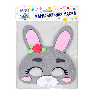 Maska karnevāla Zaika filcs